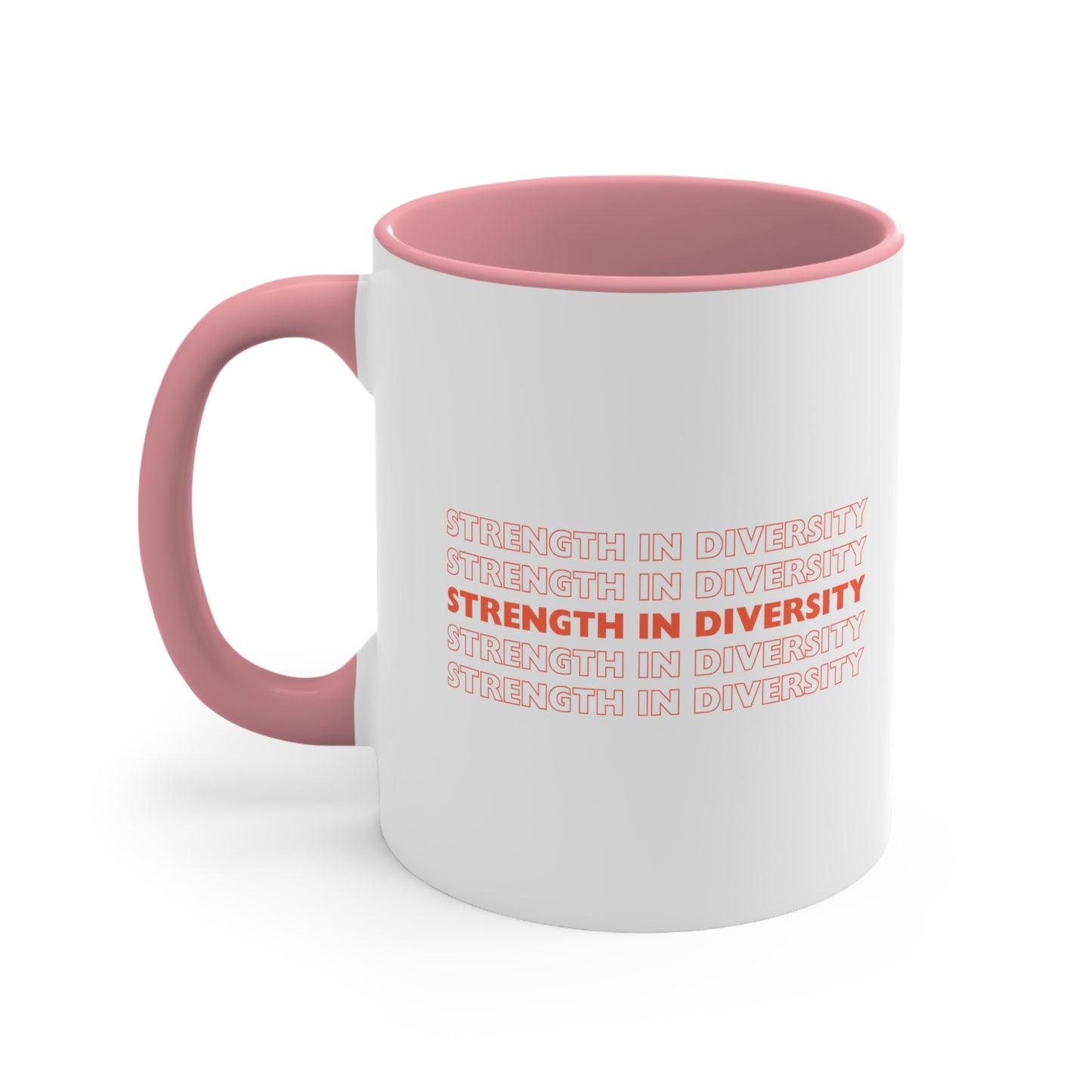 Accent Coffee Mug - Strength in Diversity