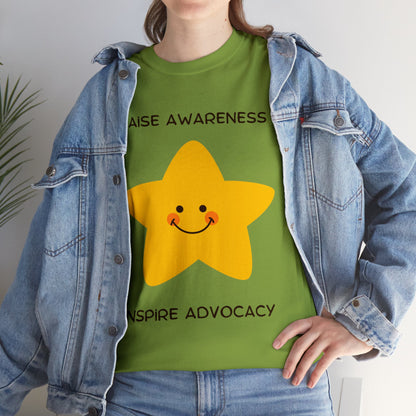 Unisex T-Shirt - Raise Awareness, Inspire Advocacy