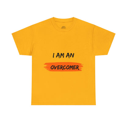 Unisex Heavy Cotton Tee -  I am an overcomer