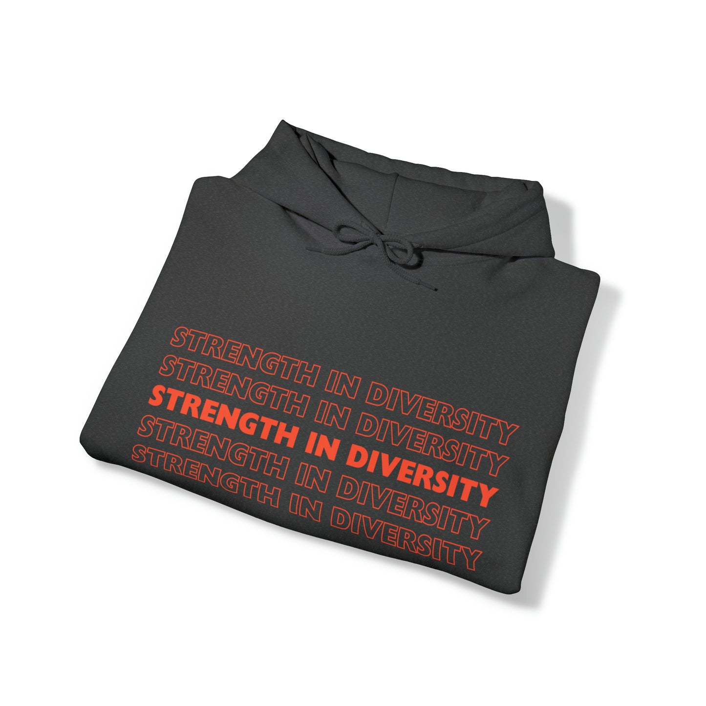 Unisex Hooded Sweatshirt - Strength in Diversity