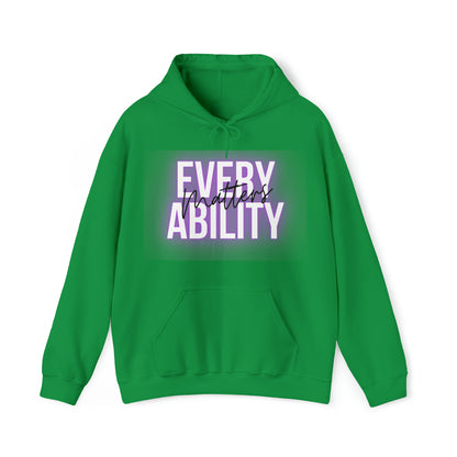 Unisex Hooded Sweatshirt -  Every Ability Matters