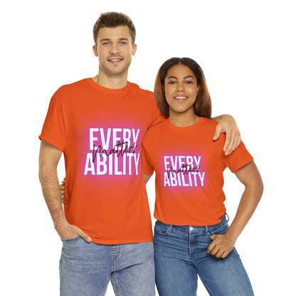 Unisex T-Shirt - Every Ability Matters