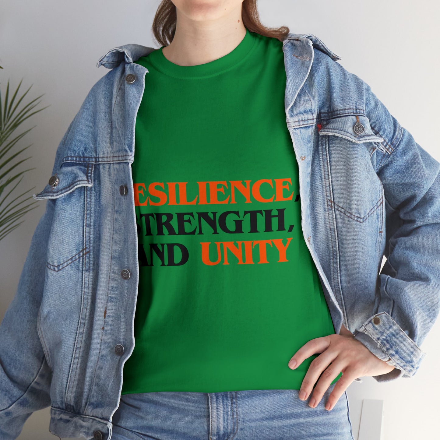 Unisex T-Shirt - Resilience, Strength, and Unity