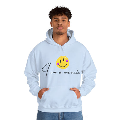 Unisex Hooded Sweatshirt -  I am a miracle