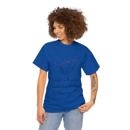 Unisex T-Shirt - Strength in Diversity: Celebrating Blended Families