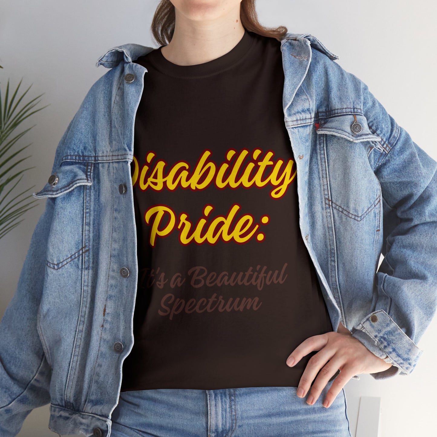 Unisex T-Shirt - Disability Pride: It's a Beautiful Spectrum