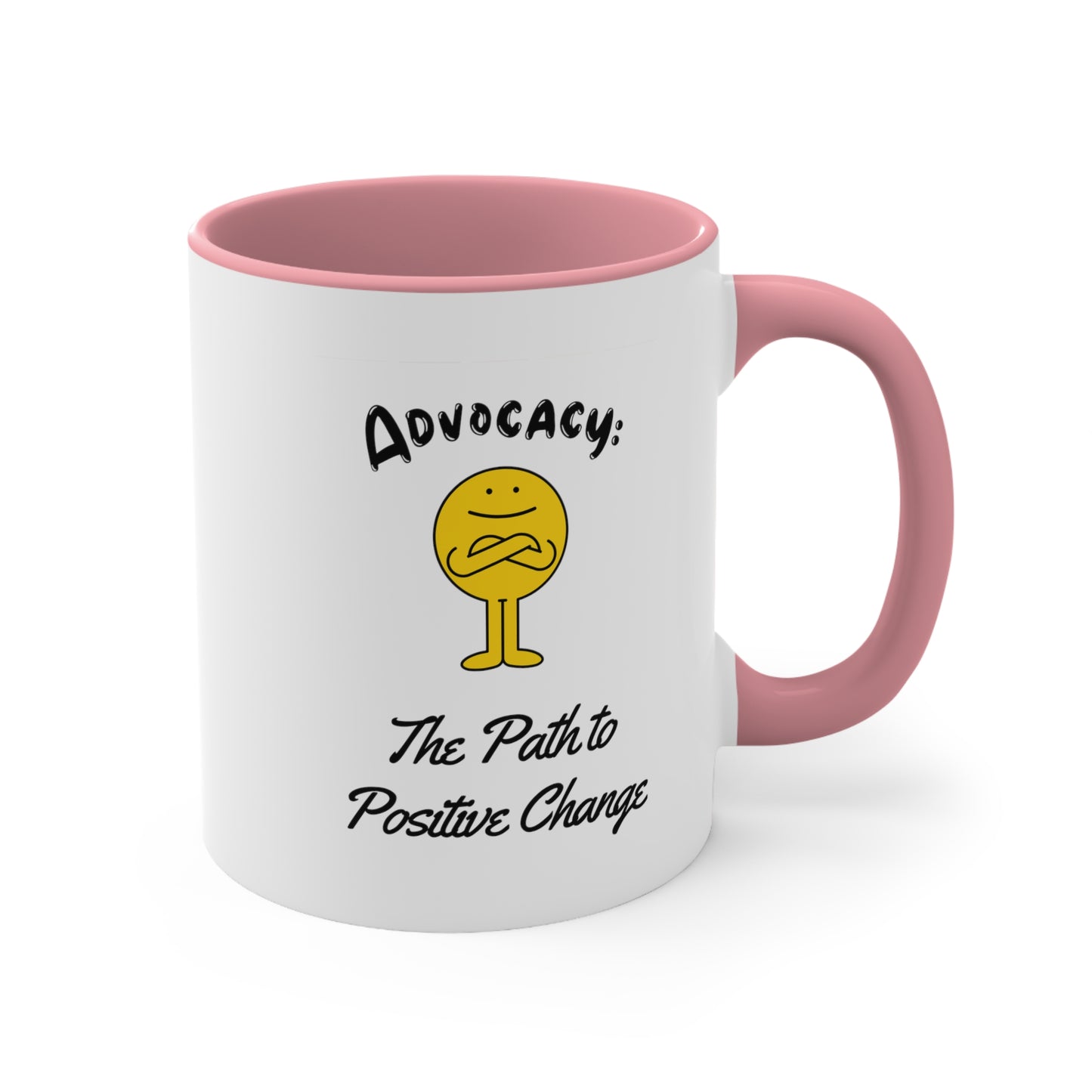 Accent Coffee Mug - Advocacy: The Path to Positive Change