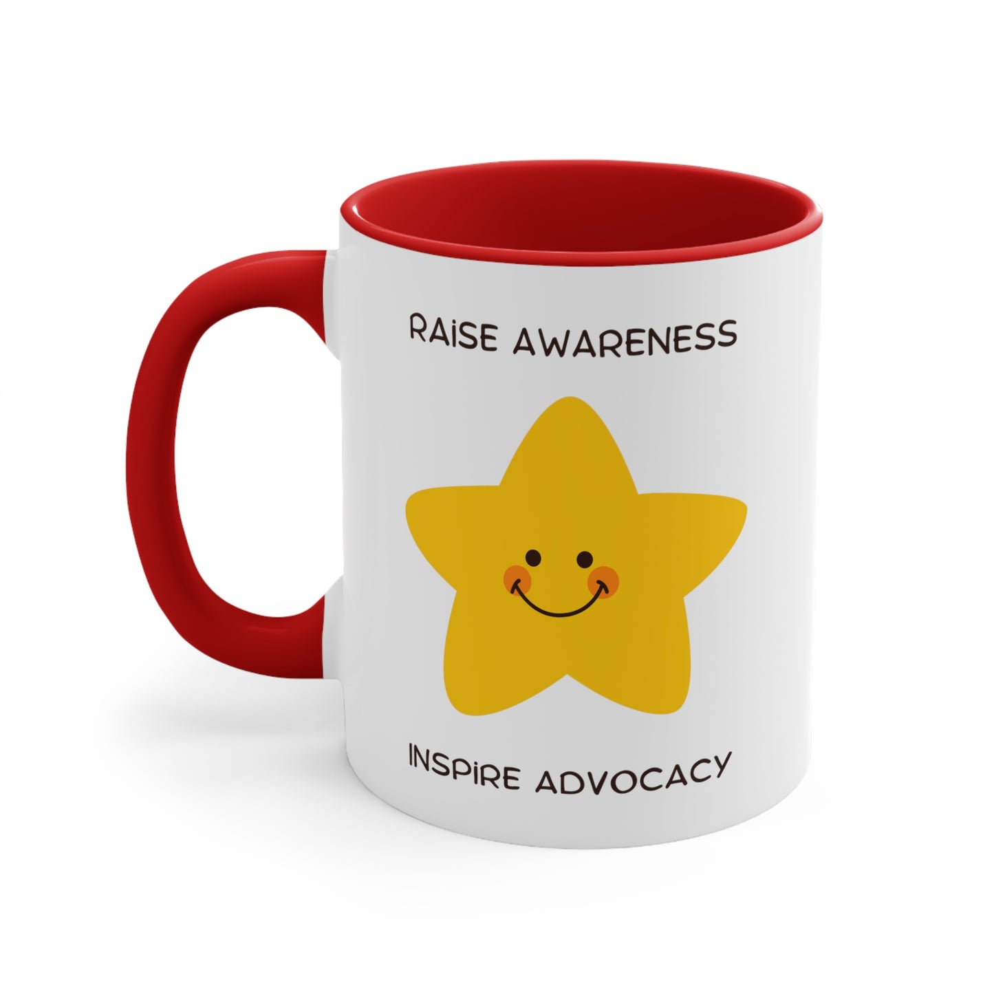 Accent Coffee Mug - Raise Awareness, Inspire Advocacy