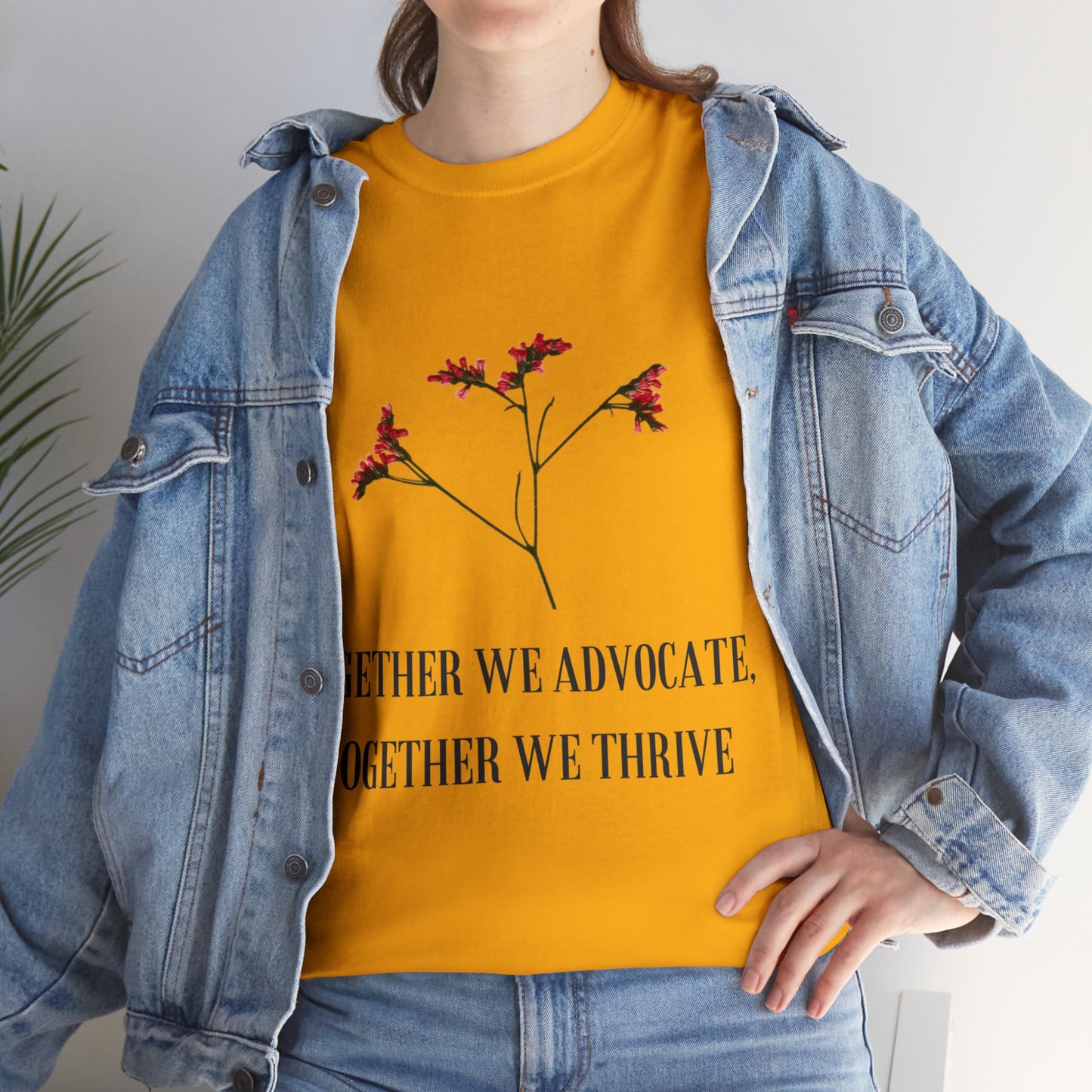 Unisex T-Shirt - Together We Advocate, Together We Thrive