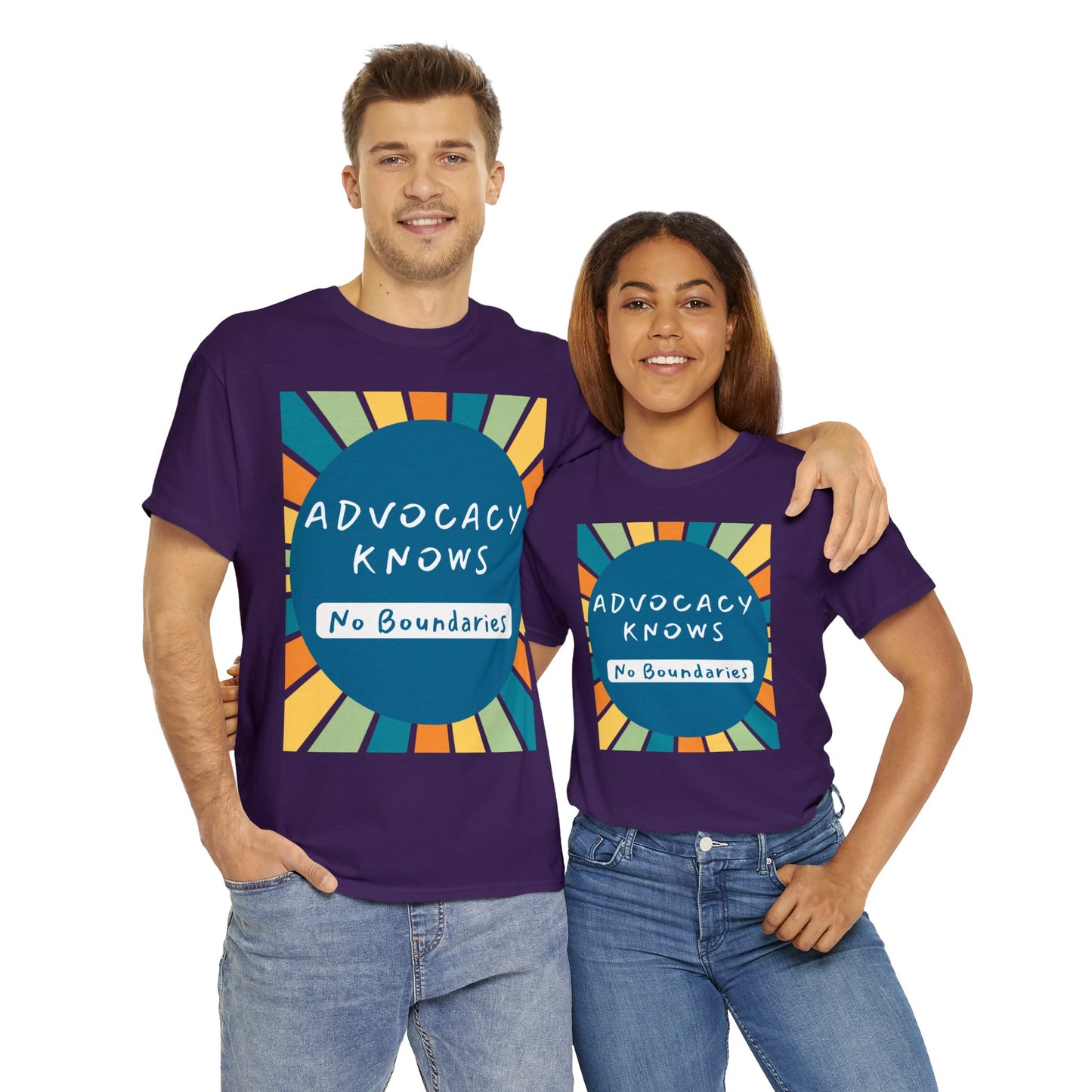 Unisex T-Shirt - Advocacy Knows No Boundaries