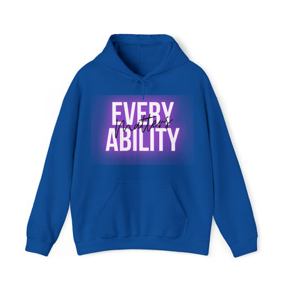 Unisex Hooded Sweatshirt -  Every Ability Matters