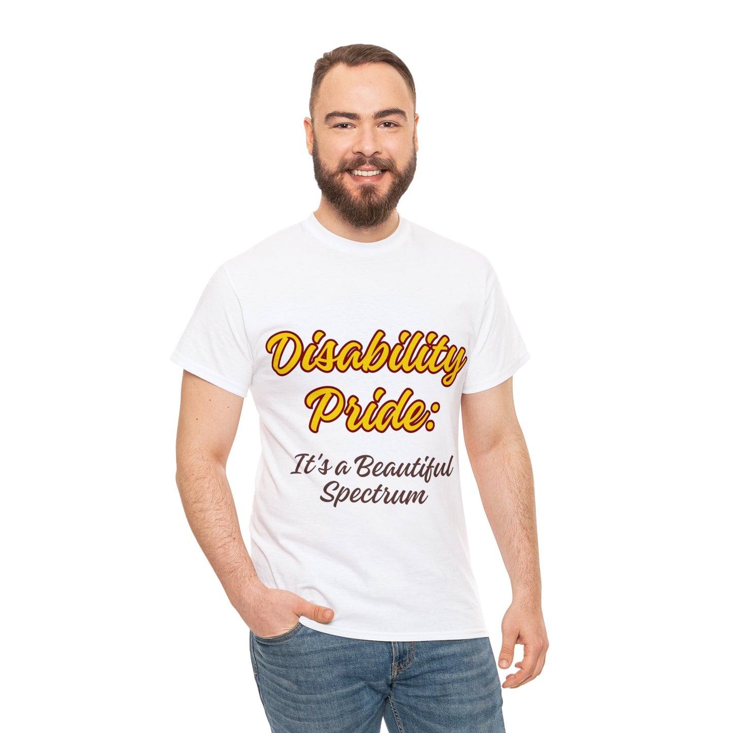 Unisex T-Shirt - Disability Pride: It's a Beautiful Spectrum