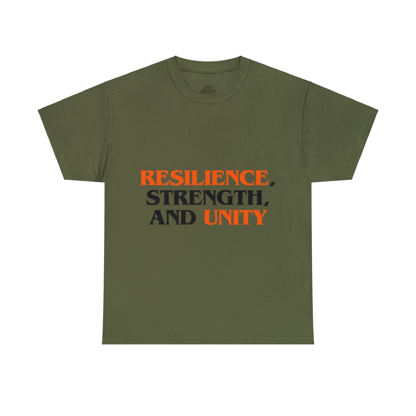 Unisex T-Shirt - Resilience, Strength, and Unity