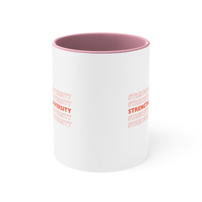 Accent Coffee Mug - Strength in Diversity