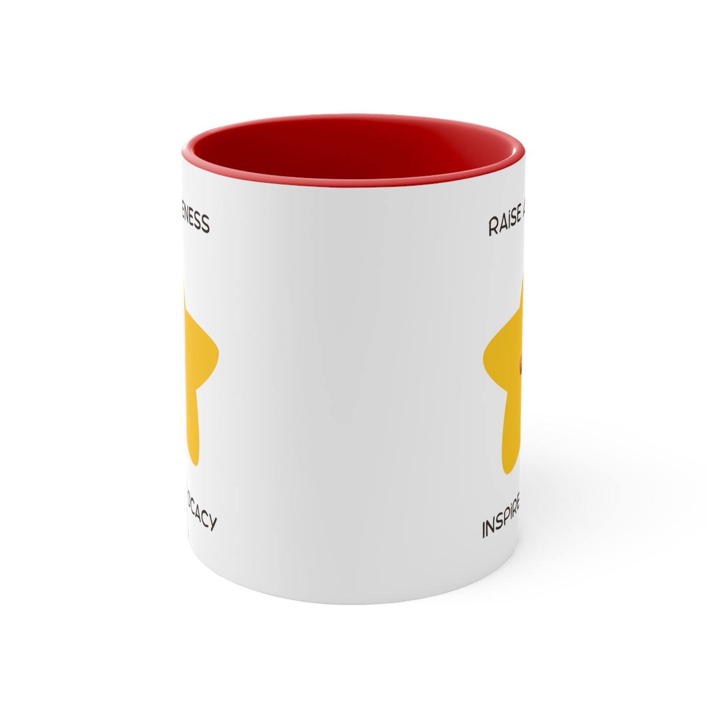 Accent Coffee Mug - Raise Awareness, Inspire Advocacy