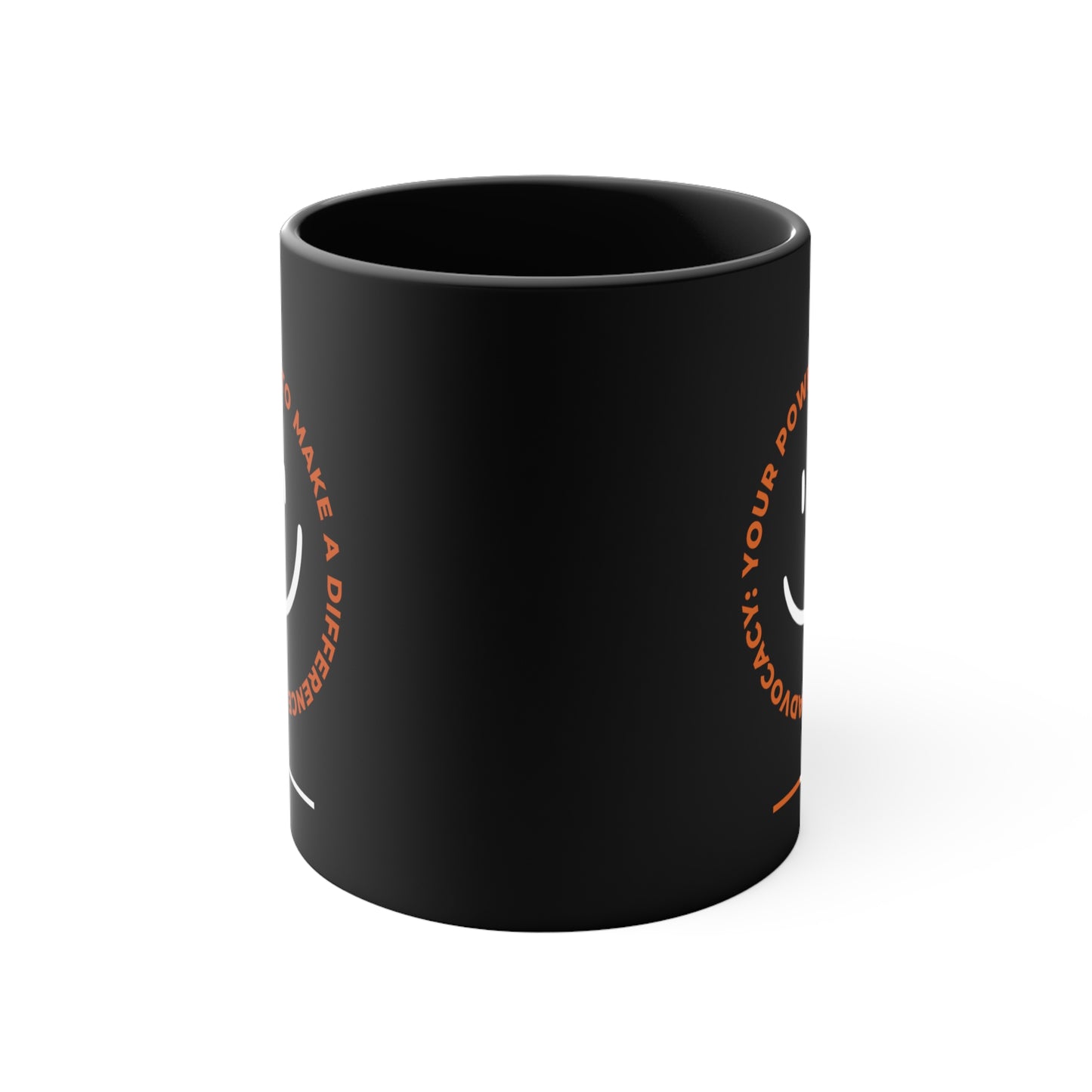 Accent Coffee Mug - Advocacy: Your Power to Make a Difference