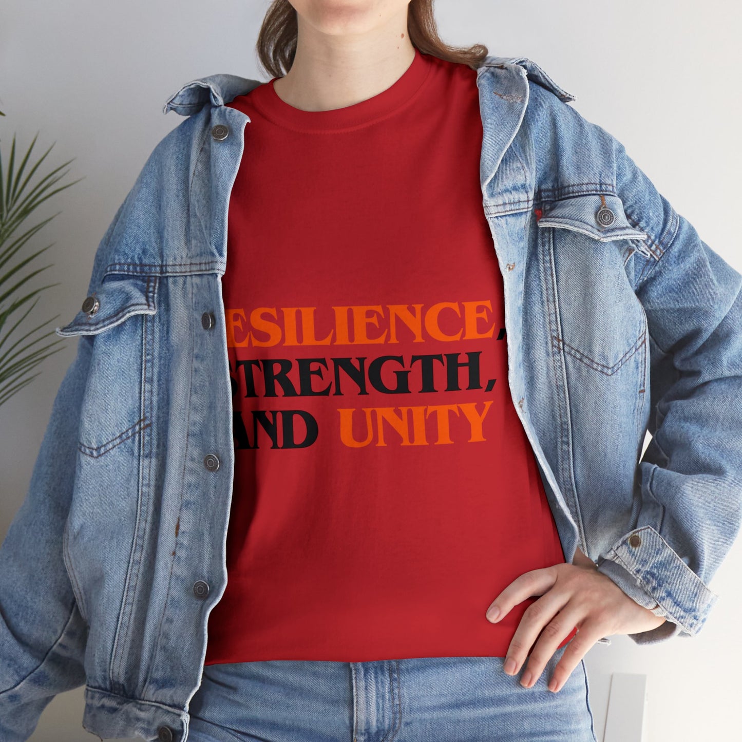 Unisex T-Shirt - Resilience, Strength, and Unity