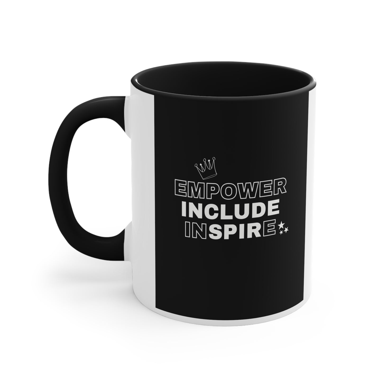 Accent Coffee Mug - Empower, Include, Inspire