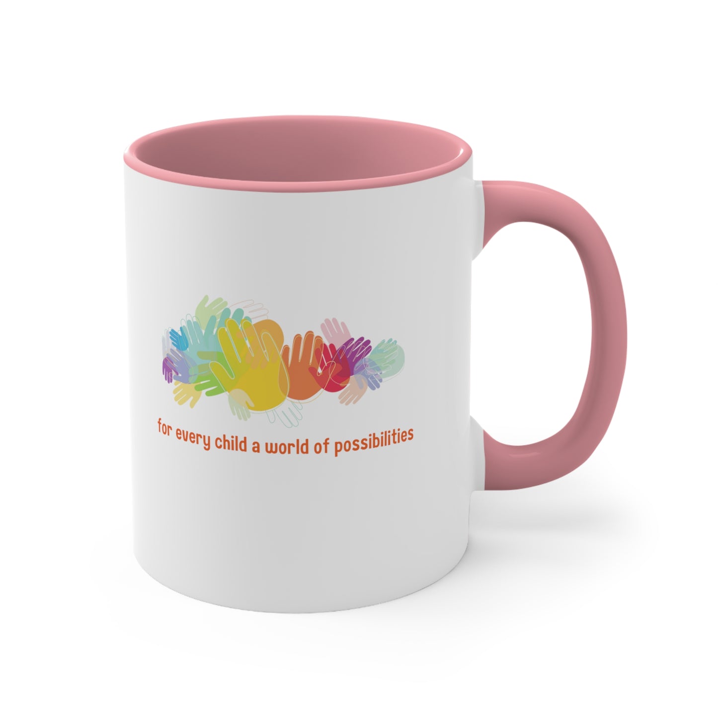 Accent Coffee Mug - For Every Child, a World of Possibilities