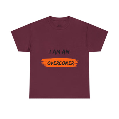 Unisex Heavy Cotton Tee -  I am an overcomer