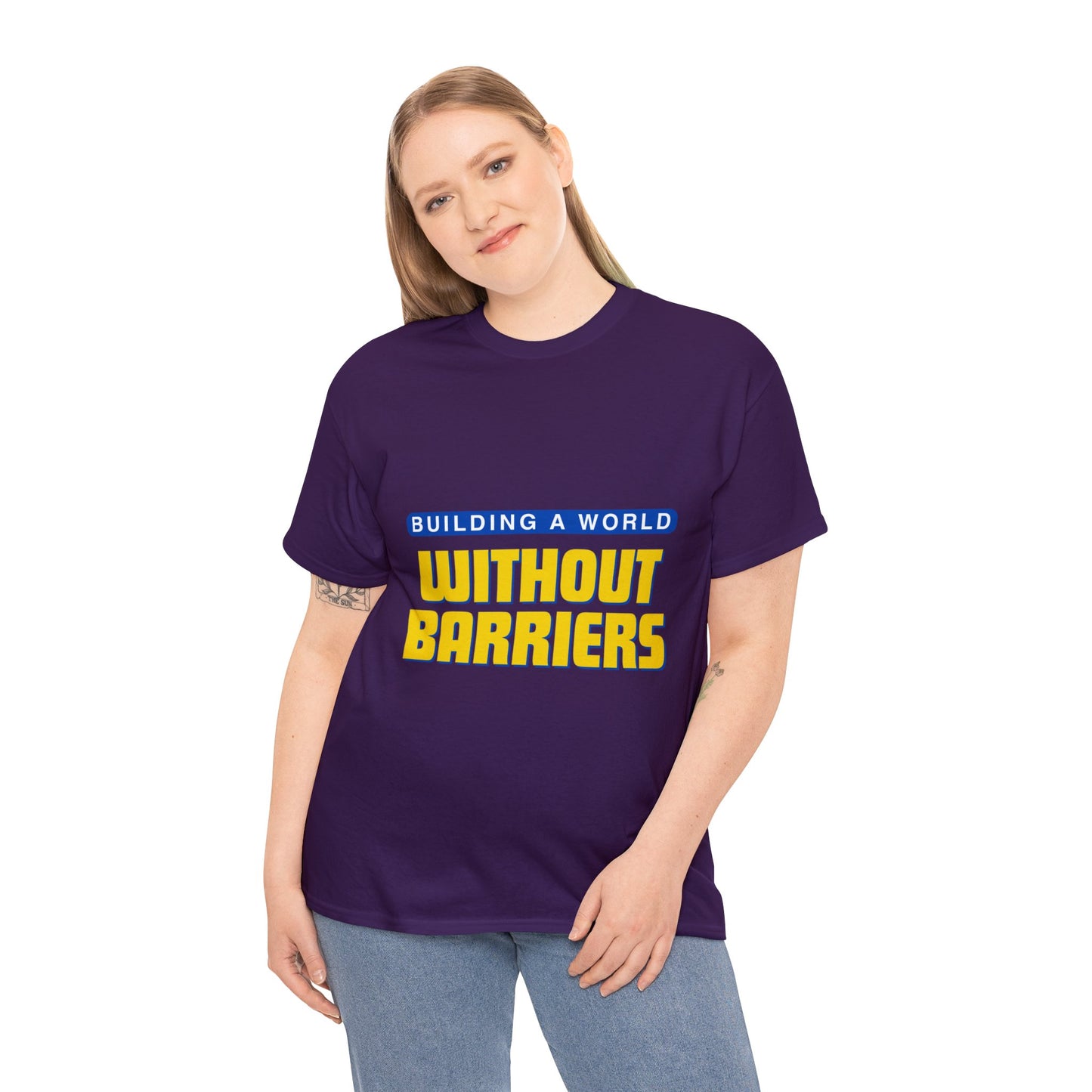 Unisex T-Shirt - Building a World Without Barrier