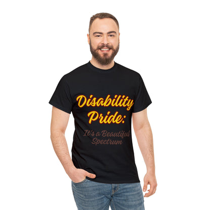 Unisex T-Shirt - Disability Pride: It's a Beautiful Spectrum