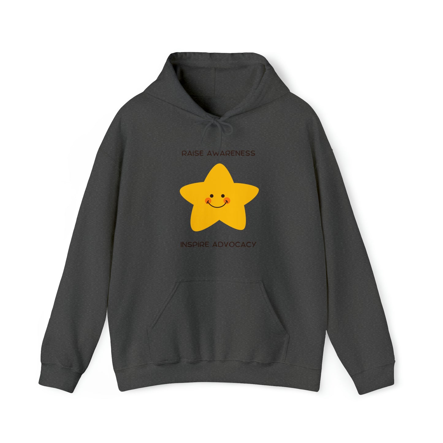 Unisex Hooded Sweatshirt - Raise Awareness, Inspire Advocacy