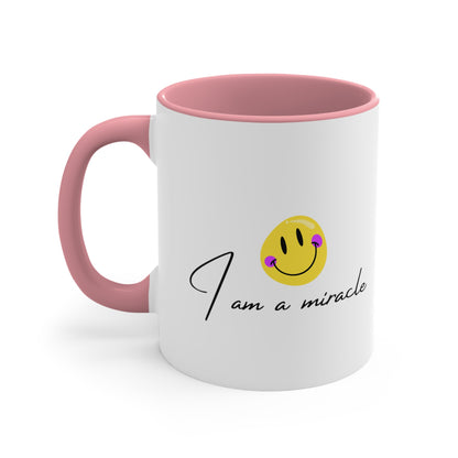 Accent Coffee Mug - I am a miracle