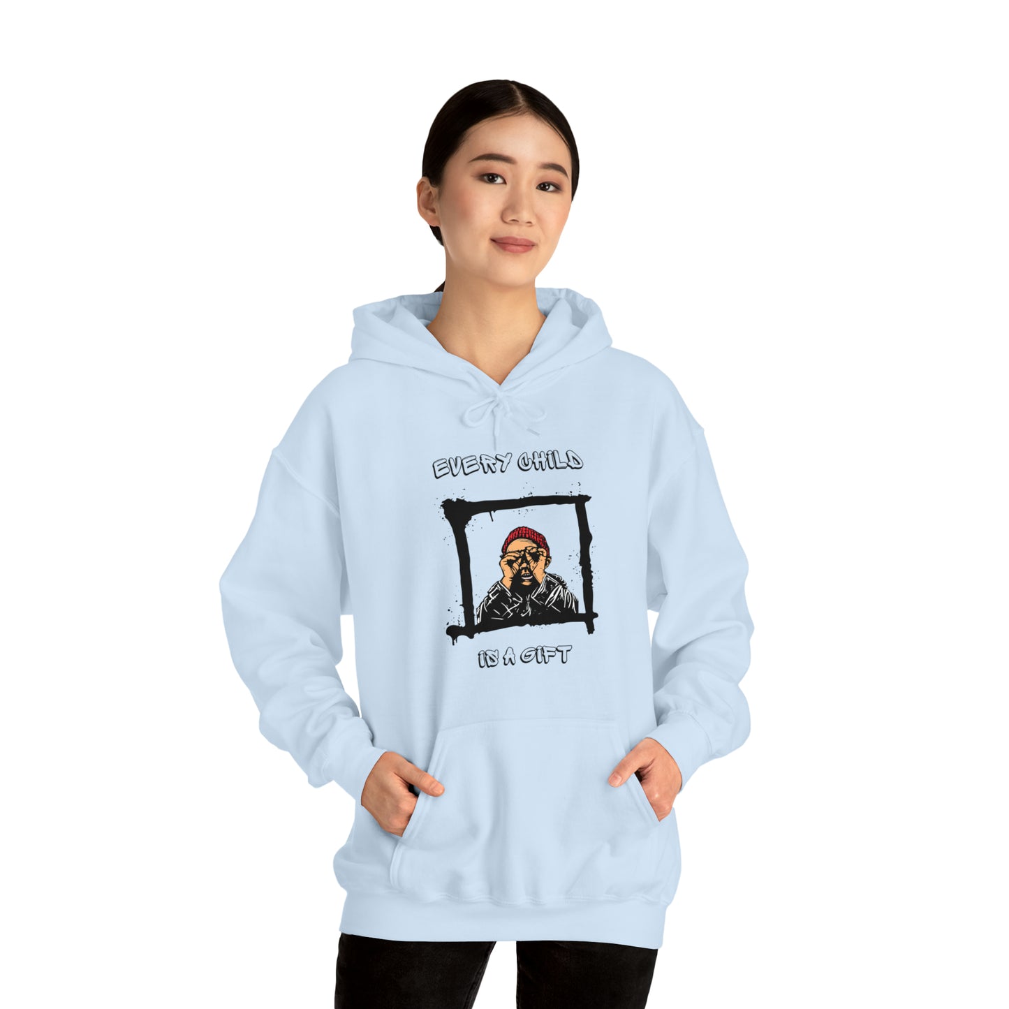 Unisex Hooded Sweatshirt - Every Child is a Gift