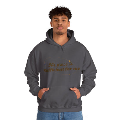 Unisex Hooded Sweatshirt - His grace is sufficient for me